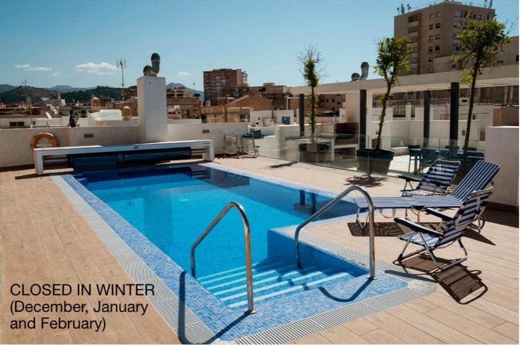 Apartamento Deluxe Con Piscina, Terraza & Parking มาลากา ภายนอก รูปภาพ